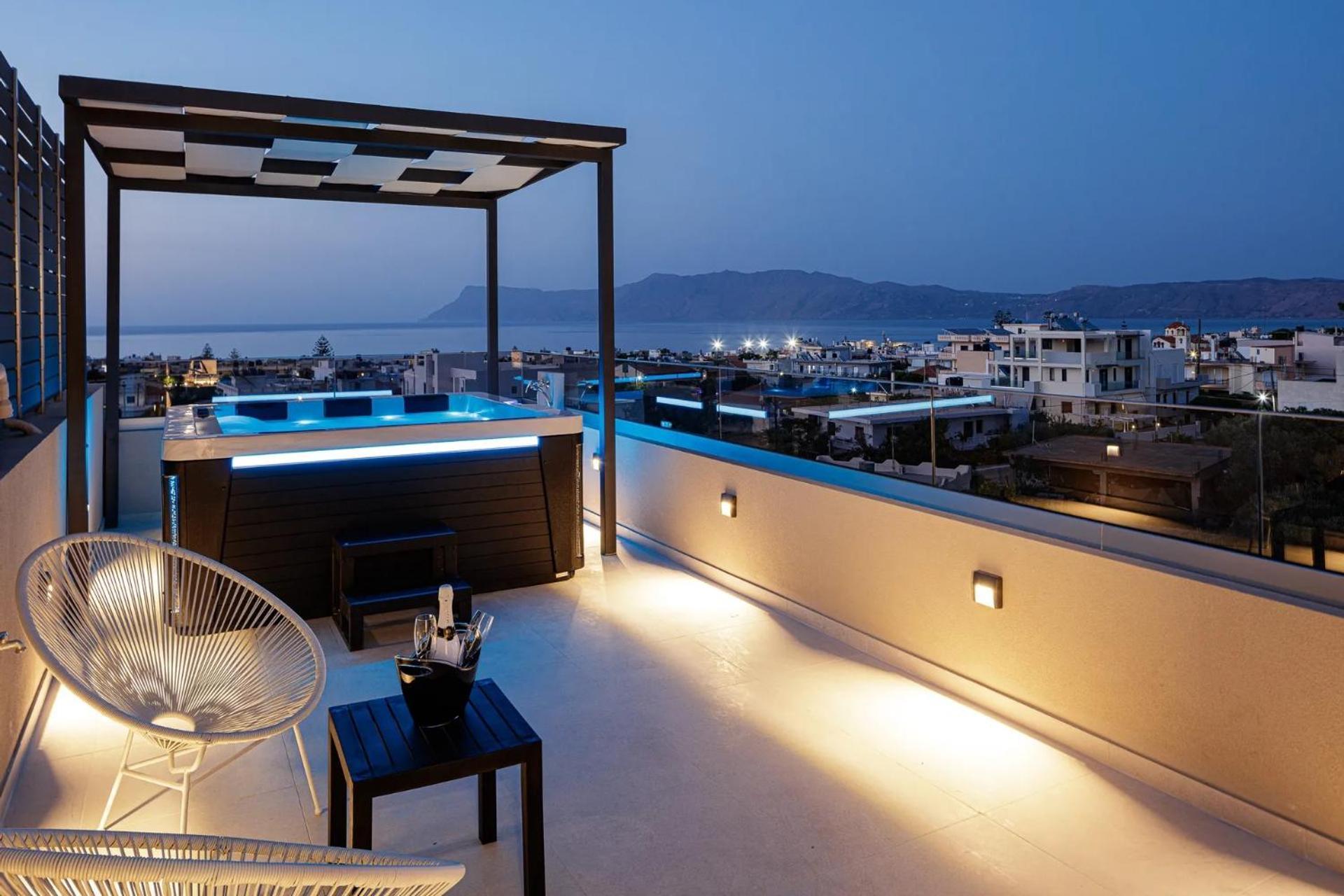 Sapphire Horizon Suites Kíssamos Exteriér fotografie
