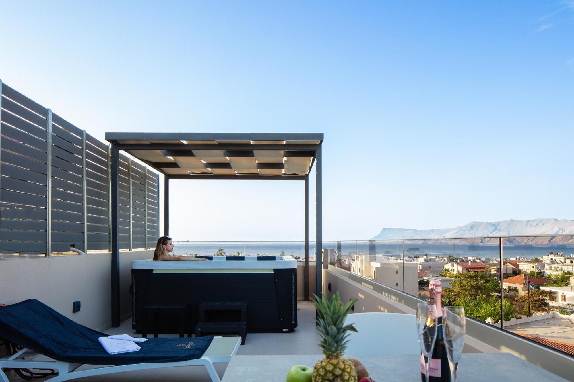 Sapphire Horizon Suites Kíssamos Exteriér fotografie