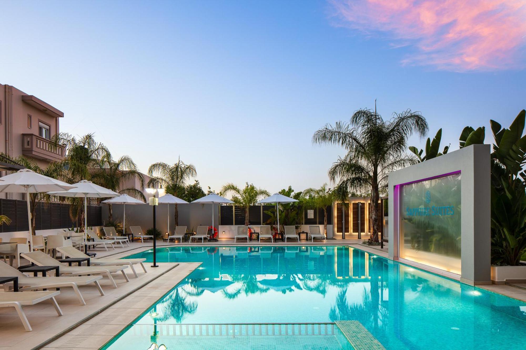 Sapphire Horizon Suites Kíssamos Exteriér fotografie