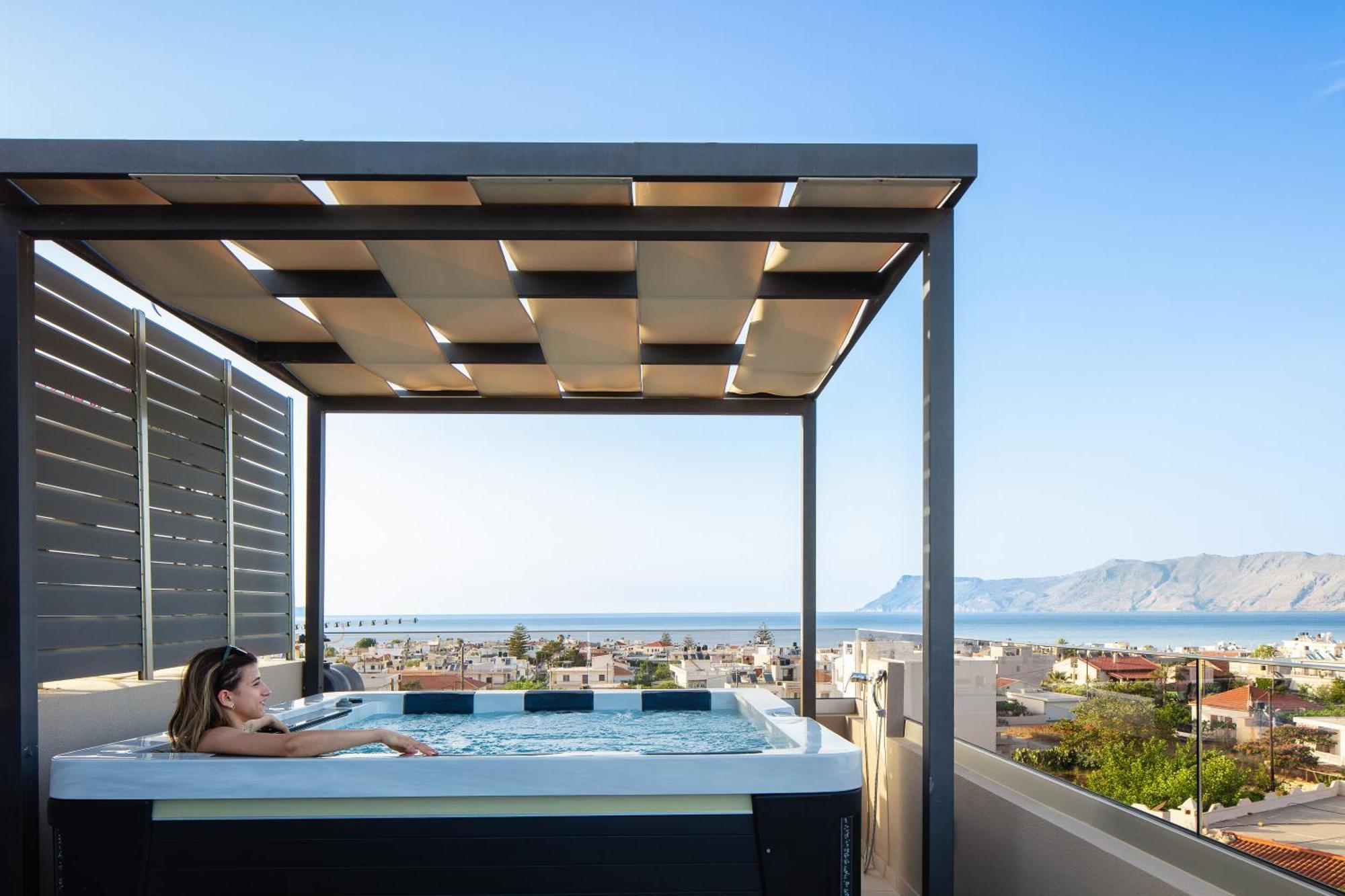 Sapphire Horizon Suites Kíssamos Exteriér fotografie
