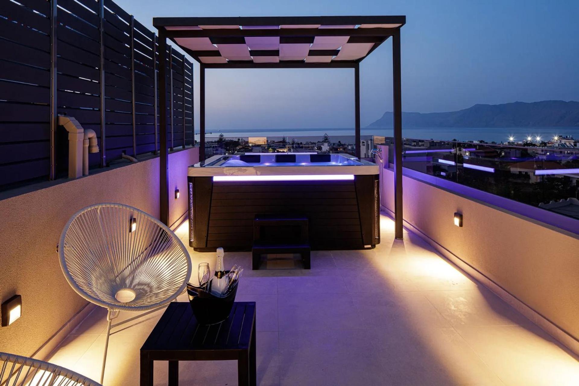 Sapphire Horizon Suites Kíssamos Exteriér fotografie